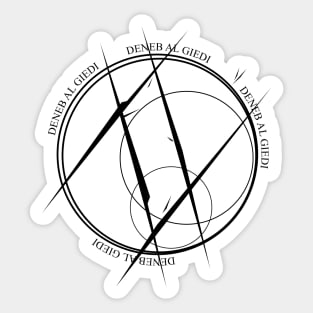 Banishers Ghosts of New Eden Black Sticker